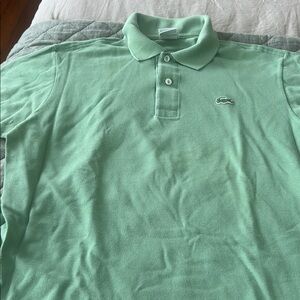 Lacoste Green Polo Shirt Classic Knit Short Sleeve